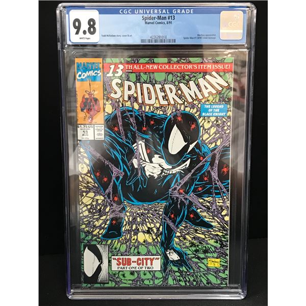 MARVEL COMICS NO.13 SPIDERMAN CGC GRADED 9.8