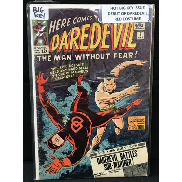 MARVEL COMICS NO.7 DAREDEVIL (DEBUT OF DAREDEVIL RED COSTUME