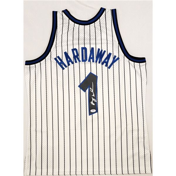 PENNY HARDAWAY SIGNED ORLANDO MAGIC BASKETBALL JERSEY (PSA COA)