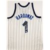 Image 1 : PENNY HARDAWAY SIGNED ORLANDO MAGIC BASKETBALL JERSEY (PSA COA)