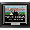 Image 1 : BO JACKSON SIGNED AND CUSTOM FRAMED TECHNO BOWL DISPLAY (BECKETT COA)