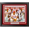 Image 1 : BIG RED MACHINE SIGNED BY 7 CUSTOM FRAMED 16 X 20 DISPLAY (BECKETT COA)