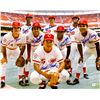 Image 2 : BIG RED MACHINE SIGNED BY 7 CUSTOM FRAMED 16 X 20 DISPLAY (BECKETT COA)