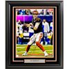 Image 1 : JOE BURROW SIGNED 20 X 24 CUSTOM FRAMED DISPLAY (FANATICS COA)