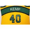 Image 2 : SHAWNKEMO SIGNED SEATTLE SUPERSONICS BASKETBALL JERSEY (DUAL SIGNED) PSA COA