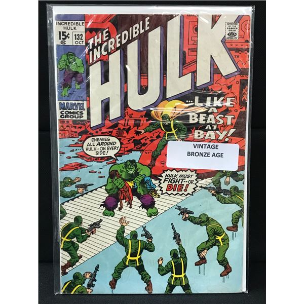 THE INCREDIBLE HULK #132   (MARVEL COMICS)