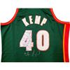 Image 2 : SHAWN KEMP SIGNED SEATTLE SUPERSONICS HARDWOOD CLASSICS JERSEY (BECKETT COA)