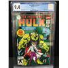 Image 1 : THE INCREDIBLE HULK #393 CGC GRADED 9.4  (MARVEL COMICS)