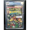 Image 1 : CAPTAIN MARVEL #27 KEY ISSUE CGC GRADED 4.0 (MARVEL COMICS)