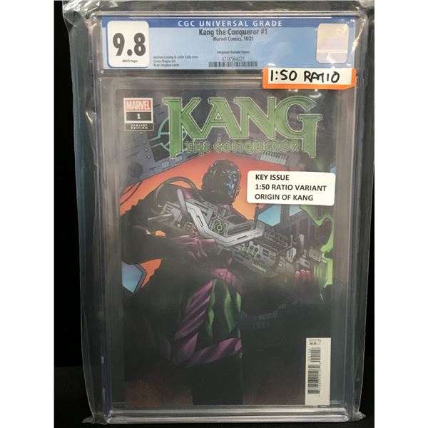 KANG THE CONQUEROR #1  KEY ISSUE  CGC GRADED 9.8 (MARVEL COMICS)