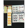 Image 1 : UNCUT SHEET BLOCKS OF CANADIAN STAMPS