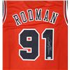 Image 2 : DENNIS RODMAN SIGNED CHICAGO BULLS JERSEY (BECKETT COA)