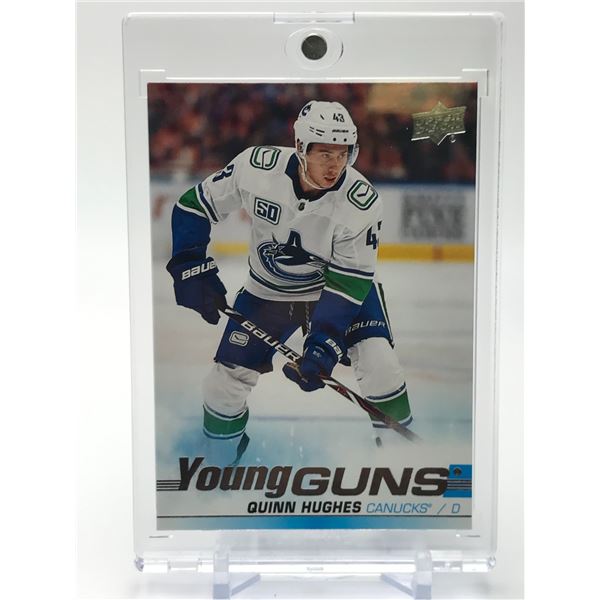 2019-20 UPPER DECK SERIES 1 QUINN HUGHES NO. 249