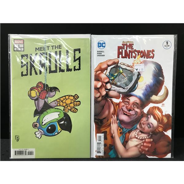 DC COMICS NO.1 LOT (MEET THE SKRULLS,THE FLINTSTONES)