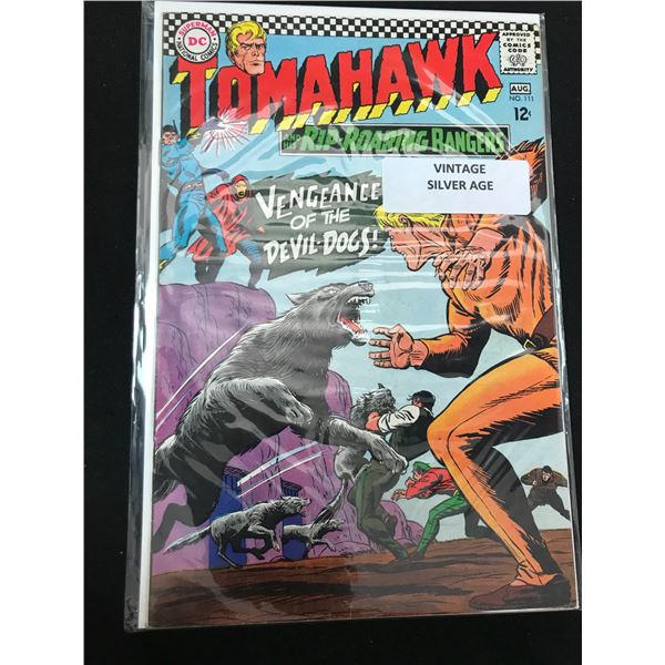 DC COMICS NO.111 TOMAHAWK (VINTAGE SILVER AGE)