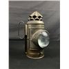 Image 1 : Vintage Boat Signal Metal Lantern