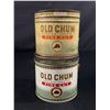 Image 1 : 2 Vintage Old Chum Tobacco Tins w/Lids