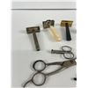 Image 2 : Vintage Grooming Lot - Razors, Scissors & More