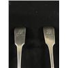 Image 2 : 2 Antique UK Silver Serving Spoons