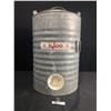 Image 1 : Vintage Tin Igloo Water Cooler, Holds 5 Gallons