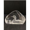 Image 2 : Large Glass Loon Paperweight & Glass Coasters