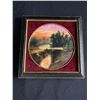 Image 3 : 2 Vintage Framed Pictures - Sleepy Hollow & A Shady Nook Written On Back. Approx. 8.5" x 8.5"