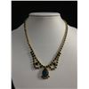 Image 2 : 2 Vintage Phinestone Necklaces & 1 Bracelet