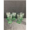 Image 2 : Lot Of Drinking Glasses - Coca Cola, 7-Up & Pepsi Cola Tin Tray