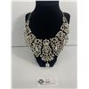 Image 1 : Gorgeous Large Rhinestone Collar Necklace