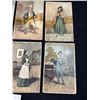 Image 3 : 6 Early 1900's Charles Dickens Character Post Cards