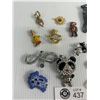 Image 2 : Collection Of Vintage Jewelry Includes Metal Frog Pdt, Petti Point,Rhinestone, Rose Quartz etc