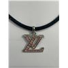 Image 2 : Vintage LV Rhinestone Choker Necklace