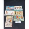 Image 1 : 6 Funny Vintage Girlie Cards 1950's