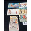 Image 3 : 6 Funny Vintage Girlie Cards 1950's