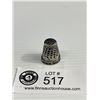 Image 1 : Vintage Sterling Silver Thimble