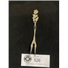 Image 3 : .835 Silver Pickle/Olive Fork