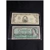 Image 2 : 1954 Canadian $1, $100 Film Production Bill, 1946 Bank Of Commerce Receipt(Ken's Garage) 1942 Forest