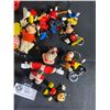 Image 2 : Lot Of Vintage Mickey Mouse Figures, Key Chains & More