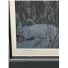 Image 3 : Large Robert Bateman Framed Print Of Wolves, No Glass