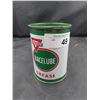 Image 1 : VINTAGE CONOCO RACE LUBE 1LB GREASE CAN