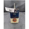 Image 1 : VINTAGE GULF ELECTRIC MOTOR OIL LEAD TOP 1/2 PINT CAN