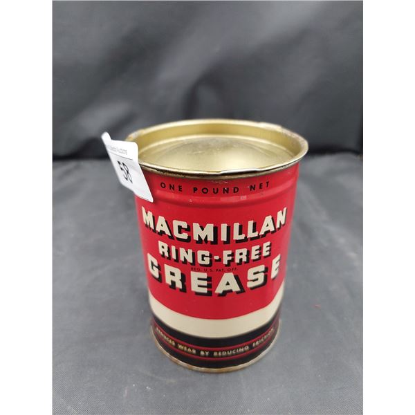 VINTAGE MCMILLAN 1LB GREASE CAN