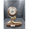Image 1 : VINTAGE ART DECO FIGURAL 8 DAY CLOCK
