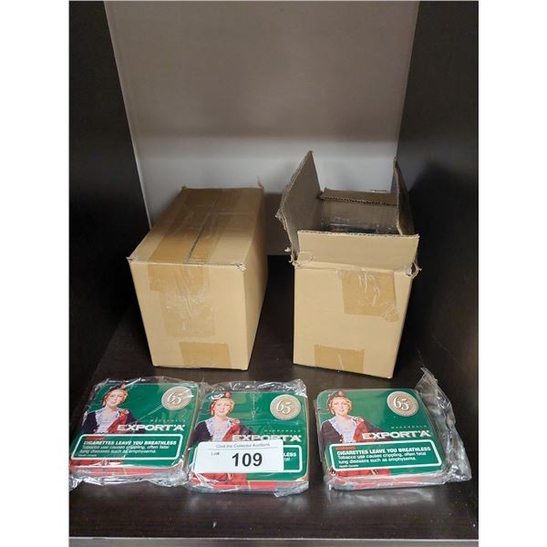 APPROX 20 EXPORT A GREEN CIGARETTE TINS