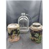 Image 1 : THREE VINTAGE TINS & JUG