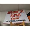 Image 1 : CASTROL AUTOMOTIVE REPAIR EMBOSSED TIN SIGN