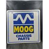 Image 1 : MOOG CHASSIS PARTS TIN DEALERSHIP SIGN