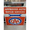 Image 2 : CAA AUTO REPAIR SERVICES DEALERSHIP DOUBLE SIDED SIGN