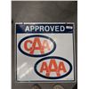 Image 1 : DOUBLE SIDED CAA/AAA DEALER SIGN