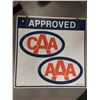 Image 2 : DOUBLE SIDED CAA/AAA DEALER SIGN